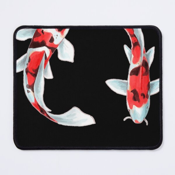 Item preview, Swimming Japanese carp koi fish designed and sold by fefego818x.