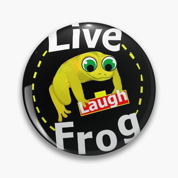 Item preview, Live laugh frog designed and sold by BeccaKenDesigns.