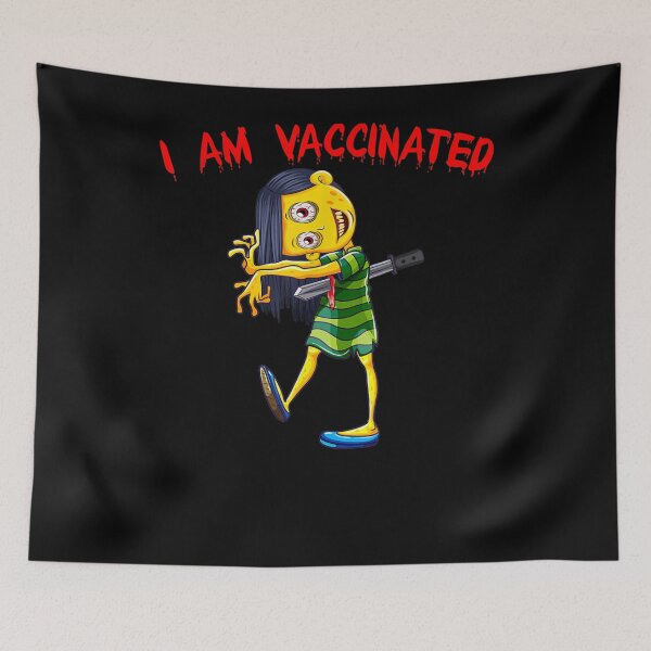Item preview,  Vaccinated Halloween Vaccine Zombie Vaxxer designed and sold by ritaz78.