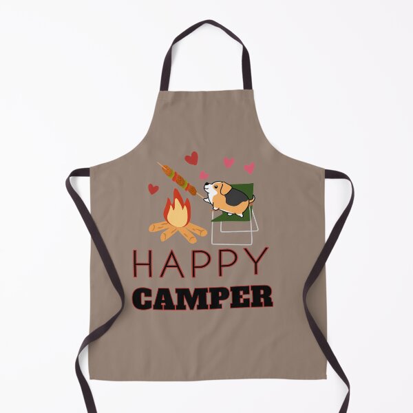 Item preview, Kawaii Happy Camper Corgi | Camping Lovers designed and sold by JooArtPrints ★★★★★.