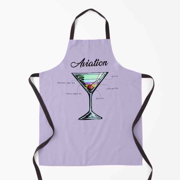 Item preview, Aviation Cocktail Recipe designed and sold by HuckleberryArts.