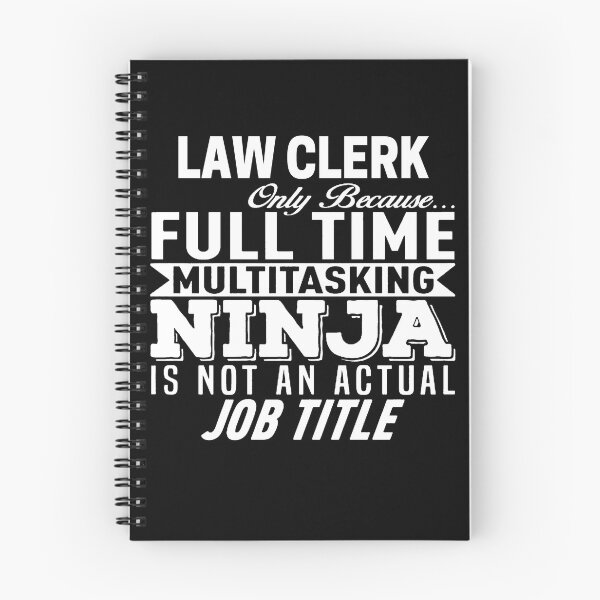 Item preview, Law clerk designed and sold by clickmostro.