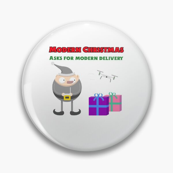 Item preview, Modern Christmas asks for modern delivery designed and sold by Dvzshirts.