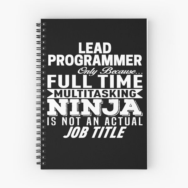 Item preview, Lead Programmer designed and sold by clickmostro.