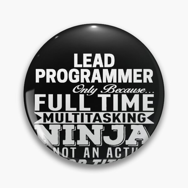 Item preview, Lead Programmer designed and sold by clickmostro.