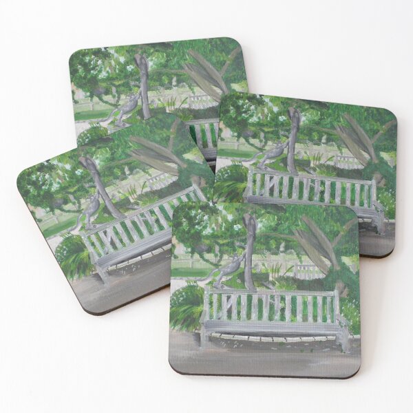 Item preview, Lyra and Will`s bench Botanic gardens designed and sold by redhoodgirl.