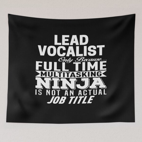 Item preview, Lead Vocalist designed and sold by clickmostro.