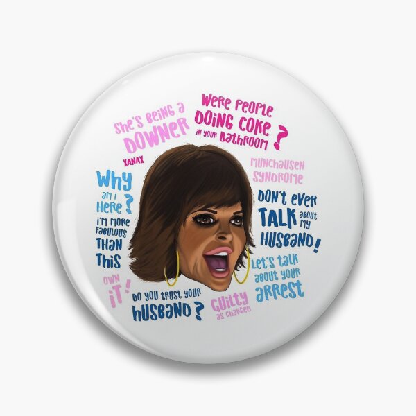 Item preview, RH Lisa Rinna Quotes Real Housewives Fan Art designed and sold by LeoChambera.