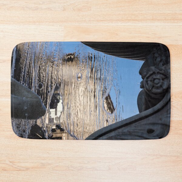 Item preview, Silken Fountain Curtains - Fontana dell Amenano in Catania Sicily designed and sold by Georgia Mizuleva.
