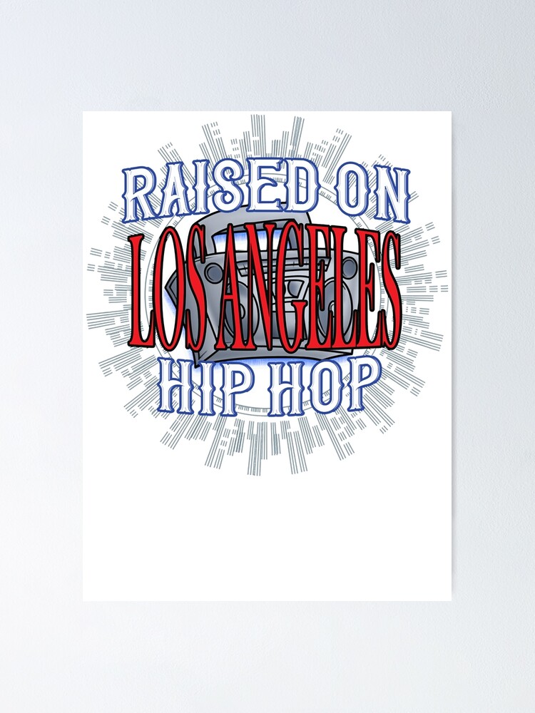"Boombox Ghetto Blaster Rap Old School Los Angeles Hip Hop Classic