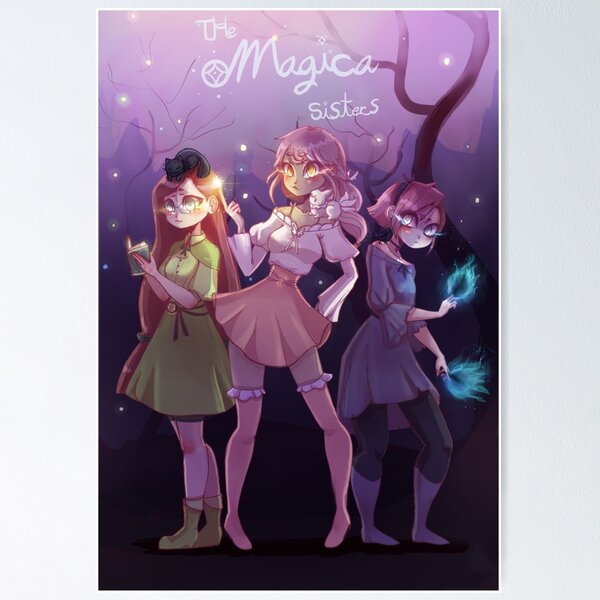 Item preview,  The Magica sisters  designed and sold by KiwiCandyDreams.
