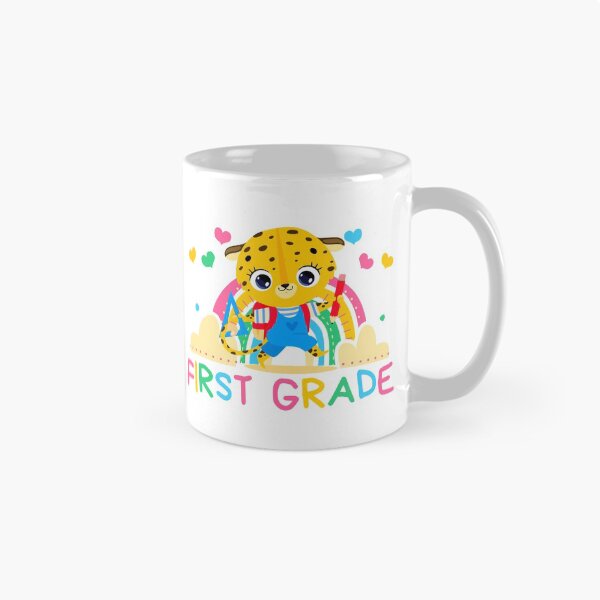 Item preview, Leopard Rainbow First Grade | Back to school designed and sold by Mixture-DESIGN.