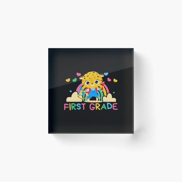 Item preview, Leopard Rainbow First Grade | Back to school designed and sold by Mixture-DESIGN.