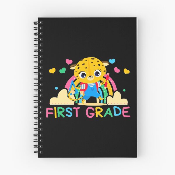 Item preview, Leopard Rainbow First Grade | Back to school designed and sold by Mixture-DESIGN.