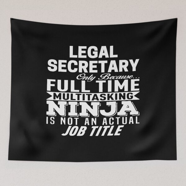 Item preview, Legal secretary designed and sold by clickmostro.