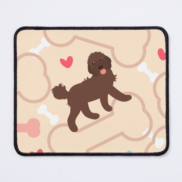Item preview, Cute Chocolate Brown Cockapoo Cavapoo Cavoodle designed and sold by Lulupainting.