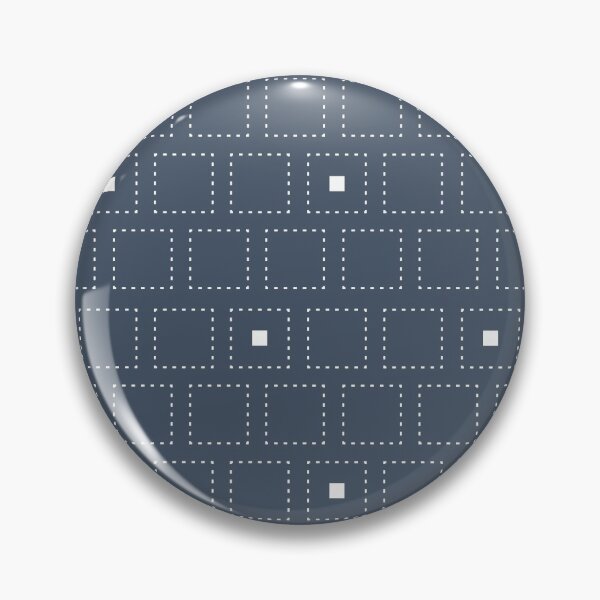 Item preview, White dotted square shape on a dark blue background. designed and sold by Peach-Bloom.