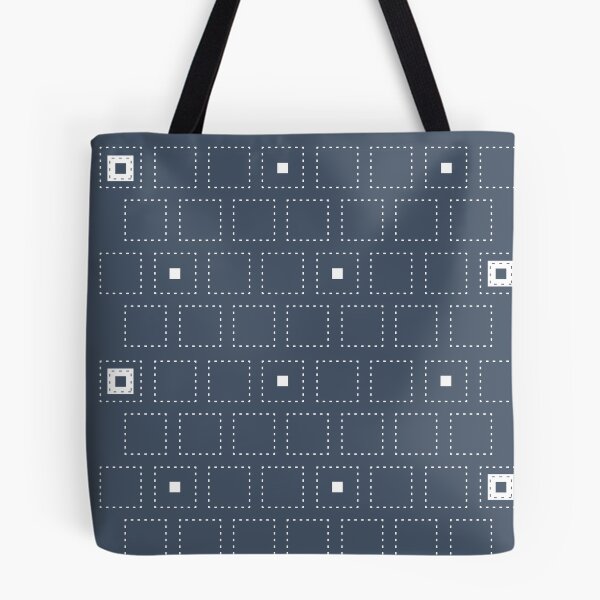 Item preview, White dotted square shape on a dark blue background. designed and sold by Peach-Bloom.