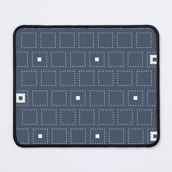 Item preview, White dotted square shape on a dark blue background. designed and sold by Peach-Bloom.