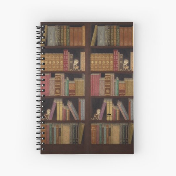 Bookcase Spiral Notebook Spiral Notebook