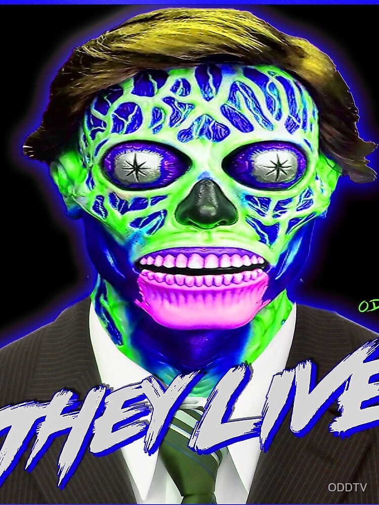 THEY LIVE - Blue & Green by ODDTV