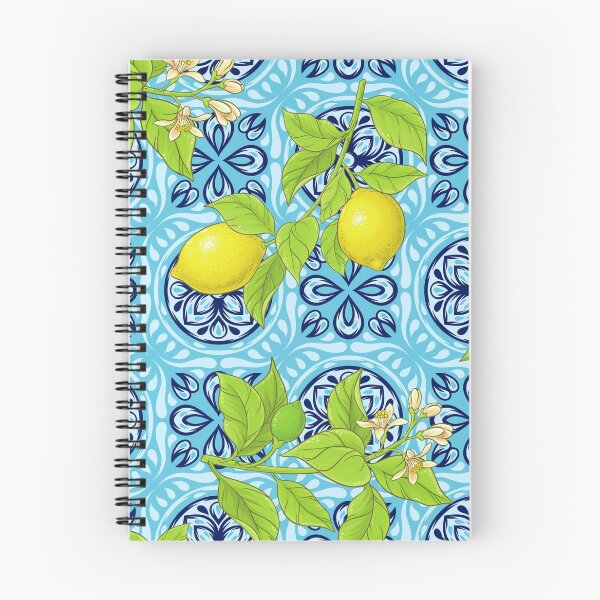 Item preview, Lemon Branches on Italian Painted Tile designed and sold by fowons.