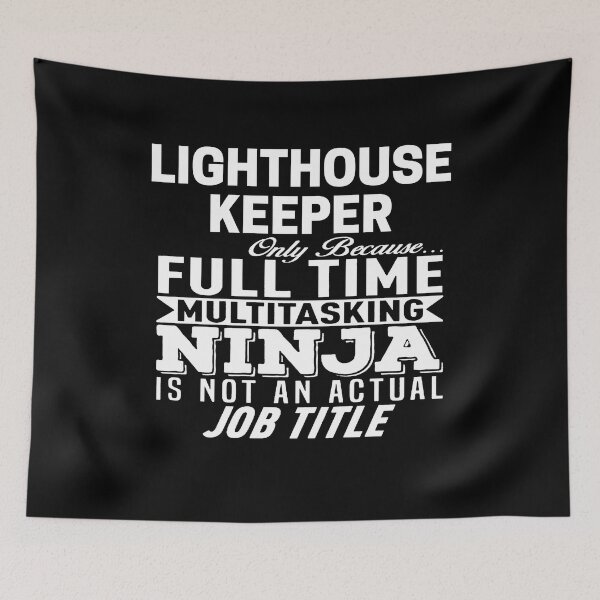 Item preview, Lighthouse keeper designed and sold by clickmostro.