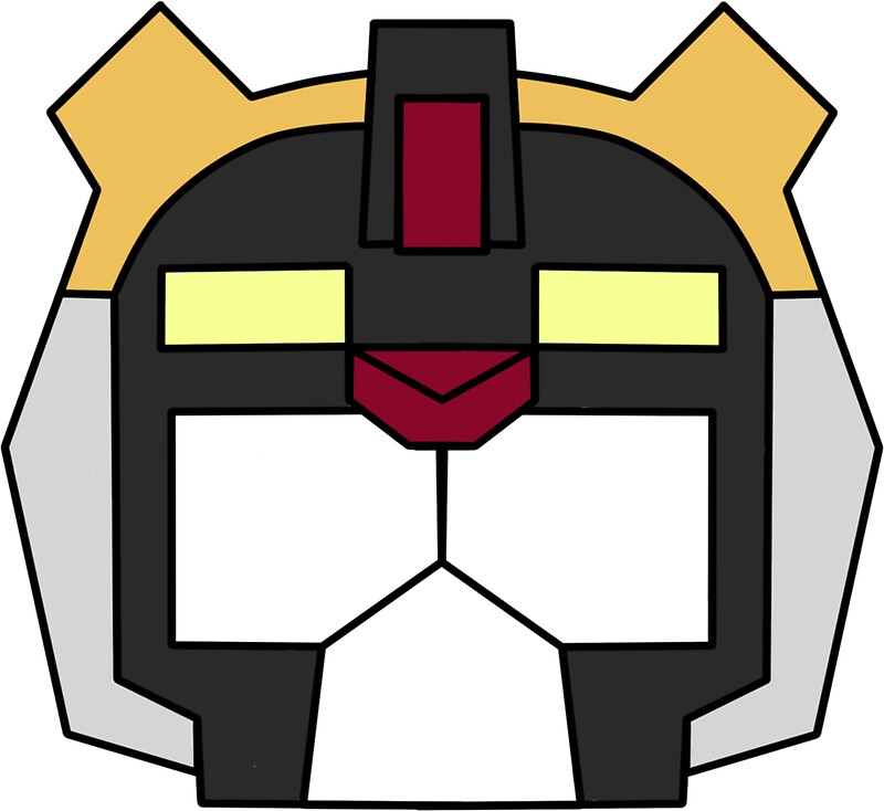 Voltron Black Lion: Pegatinas | Redbubble