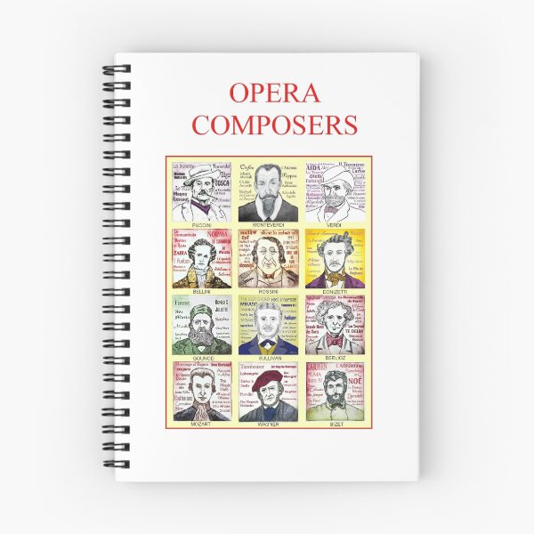 Item preview, 12 Opera Composers designed and sold by Paul Helm.