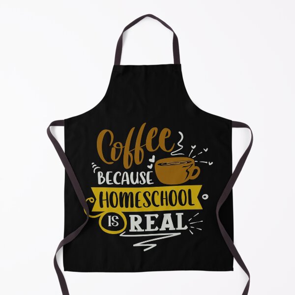 Item preview, Coffee Because Homeshool is Real designed and sold by FOX1999-Design.