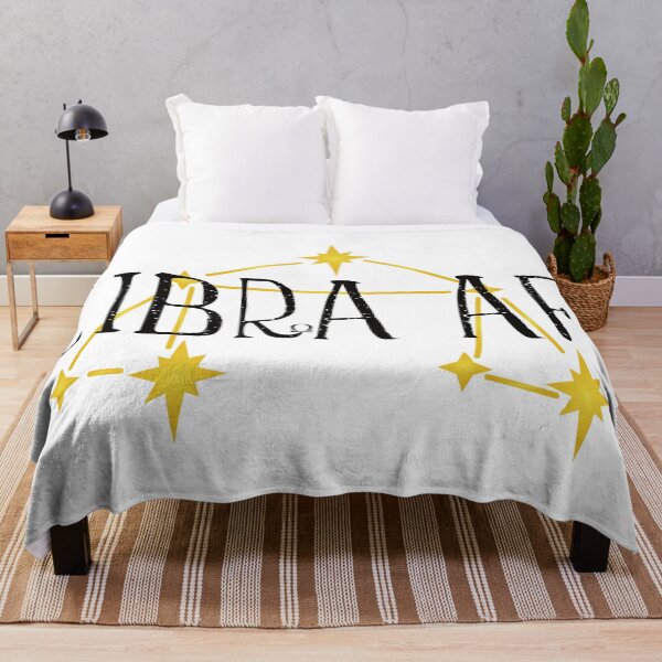 Item preview, LIBRA AF with constellation and astrological symbols for Venus & Libra designed and sold by Happy Puppy Print On Demand.