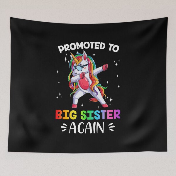 Item preview, Promoted To Big Sister Again Dabbing Unicorn Cute Unicorn Youth designed and sold by cadieuxart.