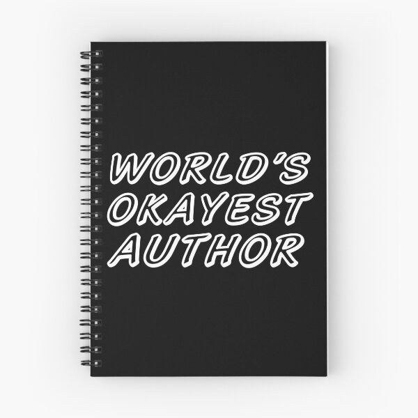 Item preview, WORLD'S OKAYEST AUTHOR designed and sold by T-shirtgallery.