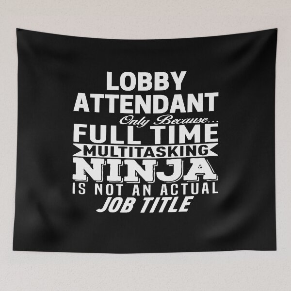 Item preview, Lobby attendant designed and sold by clickmostro.