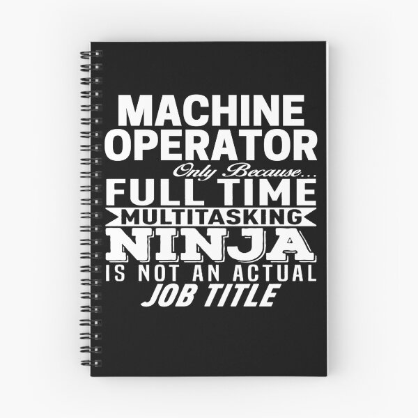 Item preview, Machine Operator designed and sold by clickmostro.