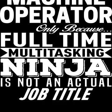 Artwork thumbnail, Machine Operator by clickmostro