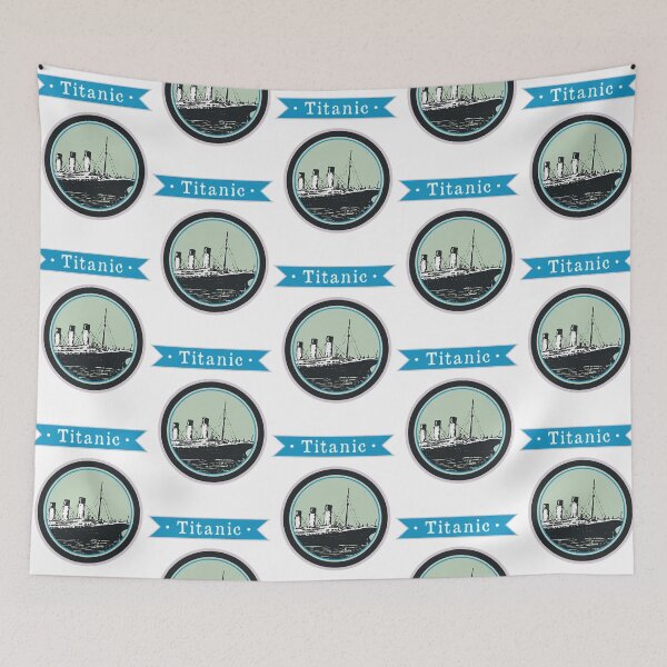 Item preview, RMS Titanic Ship Tees Cruise Ship designed and sold by LeoChambera.
