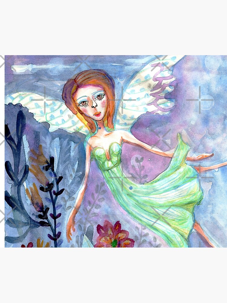 Fairy Angel in Green Dress Meloearth by meloearth
