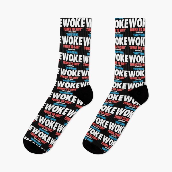 Item preview, EVERYTHING WOKE TURNS TO SHIT - DONALD J. TRUMP designed and sold by LinkunShop.