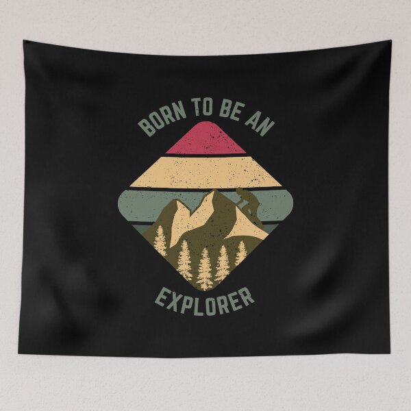 Item preview, Born to be an Explorer designed and sold by IllustrT.