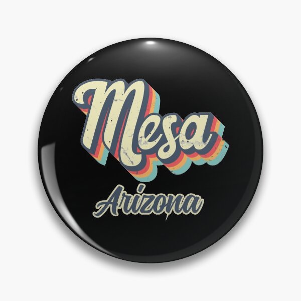 Item preview, Mesa city Arizona Retro Vintage 70s rainbow designed and sold by Teelogic.