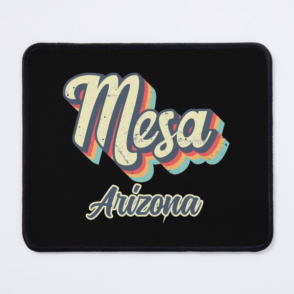 Item preview, Mesa city Arizona Retro Vintage 70s rainbow designed and sold by Teelogic.