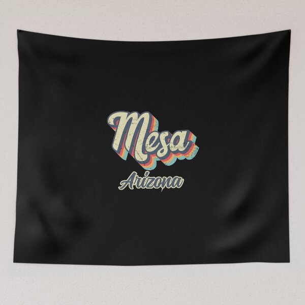Item preview, Mesa city Arizona Retro Vintage 70s rainbow designed and sold by Teelogic.