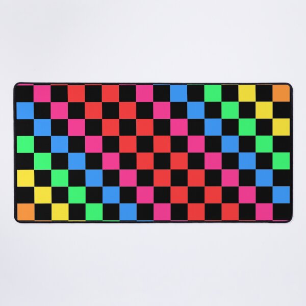 Item preview, Colourful Checkerboard - Mod Ska designed and sold by NobodysHero.