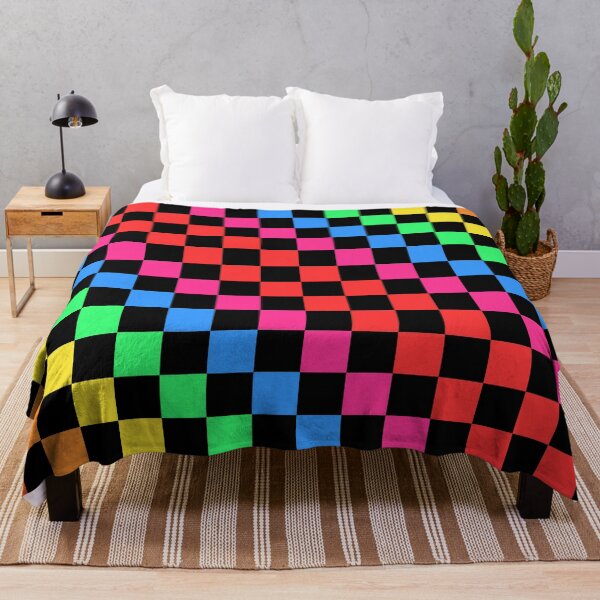 Item preview, Colourful Checkerboard - Mod Ska designed and sold by NobodysHero.