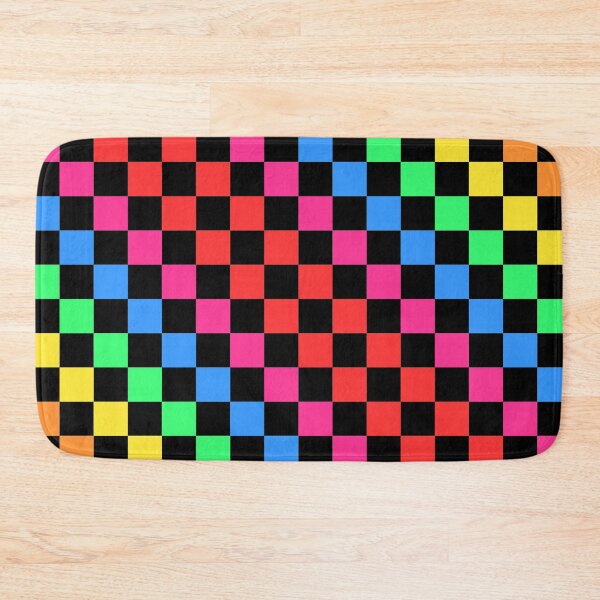 Item preview, Colourful Checkerboard - Mod Ska designed and sold by NobodysHero.