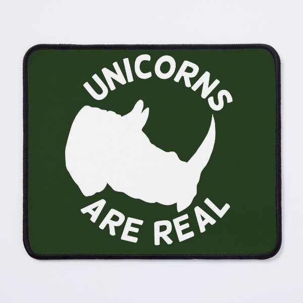 Item preview, Unicorns are Real - Save the Rhinos designed and sold by Marc Scott-Parkin.