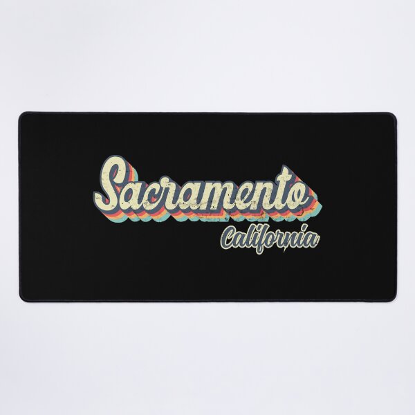Item preview, Sacramento city California Retro Vintage 70s rainbow designed and sold by Teelogic.