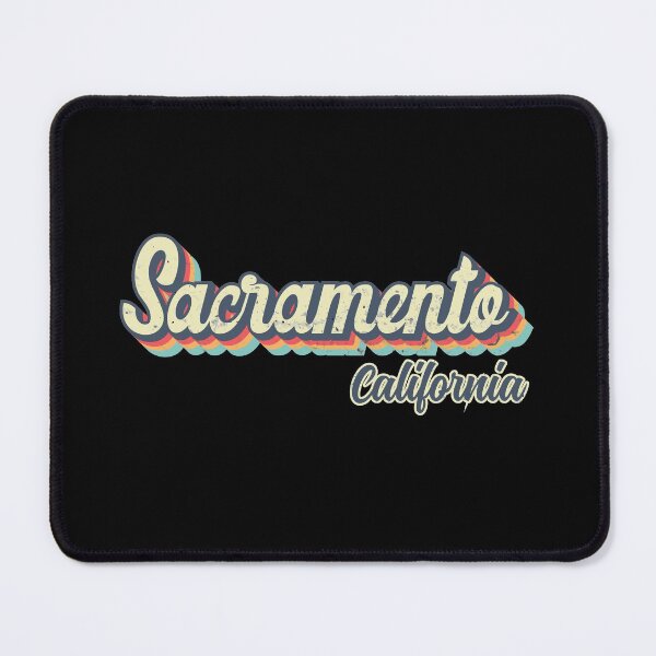 Item preview, Sacramento city California Retro Vintage 70s rainbow designed and sold by Teelogic.