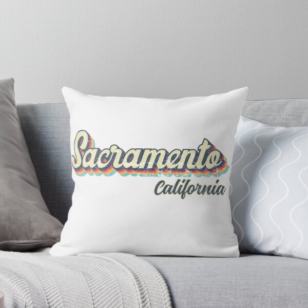 Item preview, Sacramento city California Retro Vintage 70s rainbow designed and sold by Teelogic.
